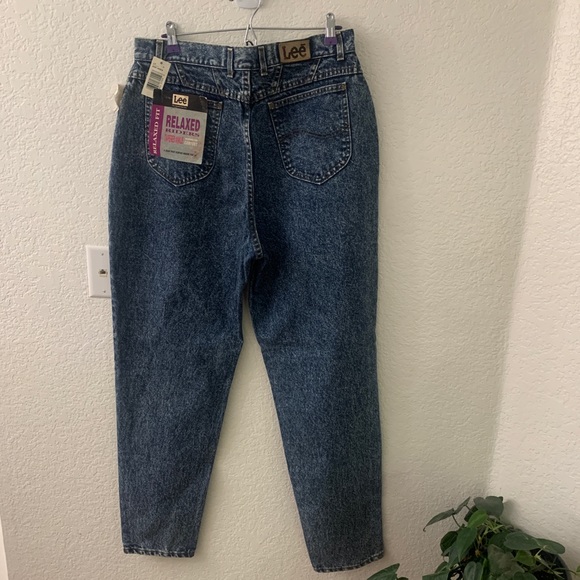 Vintage Lee Relaxed Tapered Ankle Jeans - Picture 7 of 11